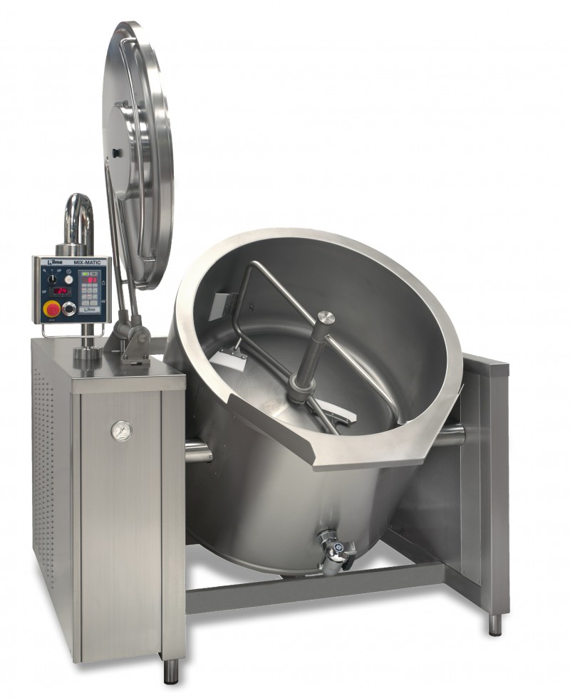 Nilma | Mix-Matic - Tilting Pan with Mixing System - Industrial & Catering Equipment for Cooking Food