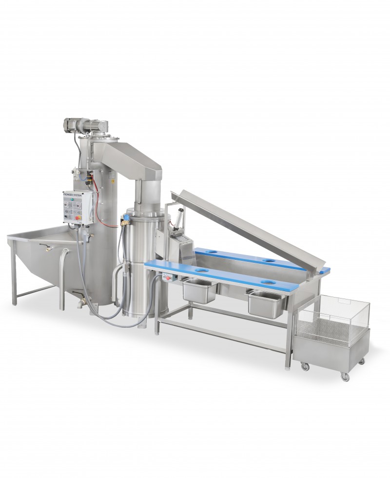 Nilma | Pioneer System - Automatic Potato Peeling - Industrial & Catering Equipment for Food Preparation