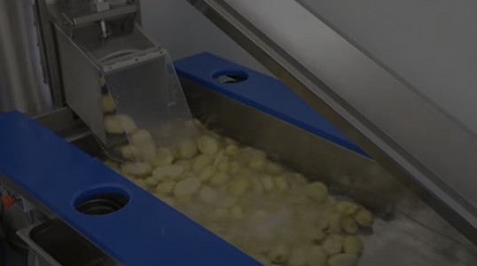 A POTATO PEELING SYSTEM FOR HIGH OUTPUTS