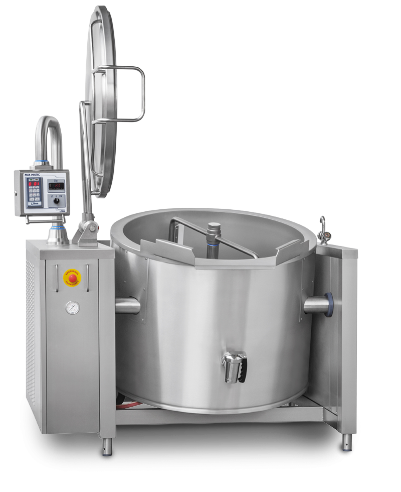 Nilma | Mix-Matic - Tilting Pan with Mixing System - Industrial & Catering Equipment for Cooking Food