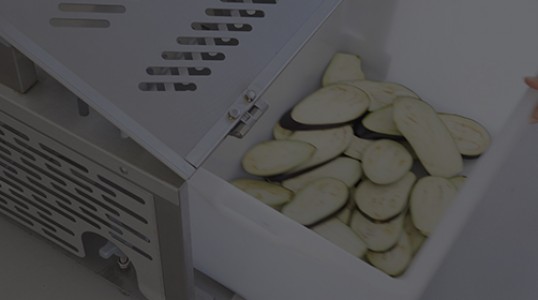 NRC - COUPE-LÉGUMES À CYCLE CONTINU POUR TAILLE LONGITUDINALE - Nilma