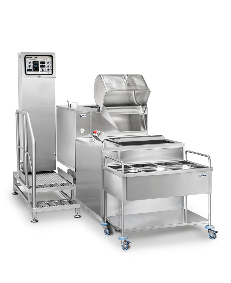 Pastaline - Pasta Cooking and Chilling Lines - Industrial & Catering Equipment for Cooking Food | Nilma